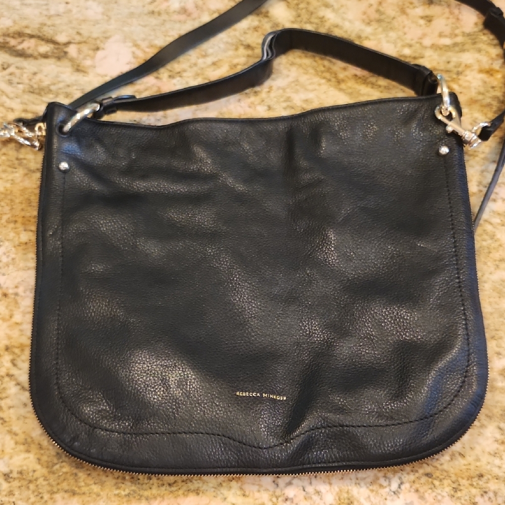 Rebecca Minkoff Dark Leather Shoulder Bag